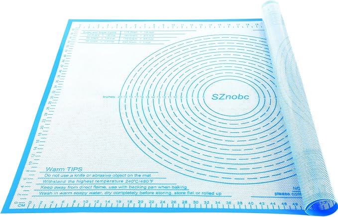 Silicone Pastry Mat 36x24 Inch Dough Mat for Baking Suitability