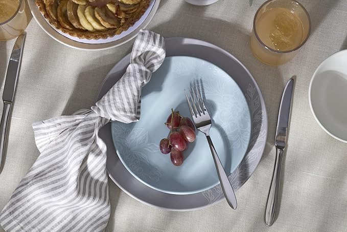 Oneida Mooncrest 45-Piece 18/0 Silverware Set for 8, Flatware