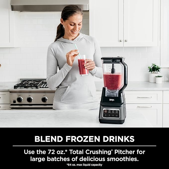 Ninja Professional Plus Blender, Auto-iQ, 1400W, 72oz Pitcher, BN701