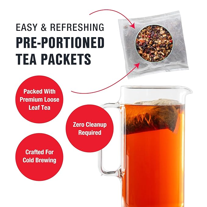 Tiesta Tea - Ginger Sweet Peach Cold Brew Tea, Loose Leaf