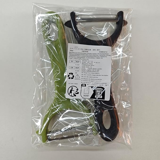 AUAUY 2PCS Potato Peeler, Y-Shaped Swivel Vegetable Peeler, Green + Black