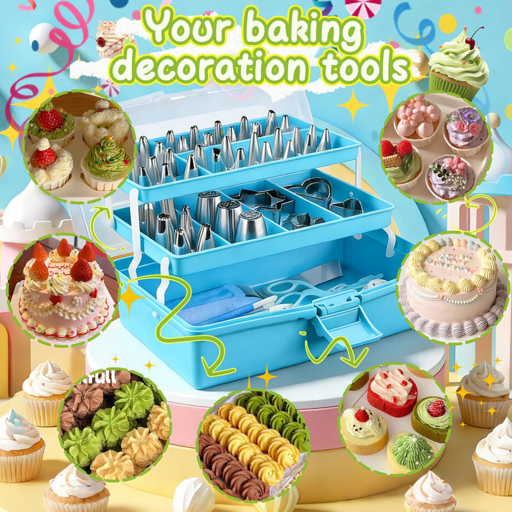 Suuker Cake Decorating Tools Supplies Kit, 236 Pieces