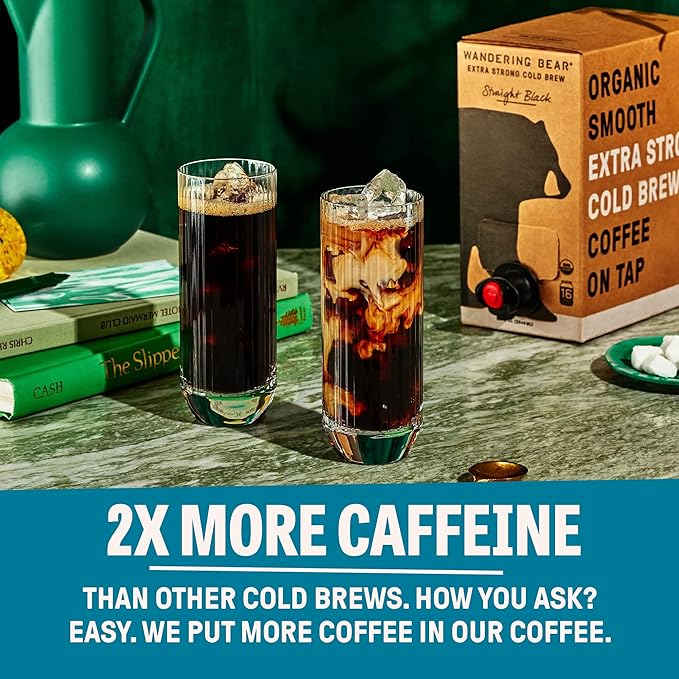 Wandering Bear Organic Vanilla Cold Brew On Tap - 96 fl oz, Iced Coffee