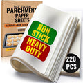 220 Pcs 9x13" Parchment Paper Sheets by Baker's Signature