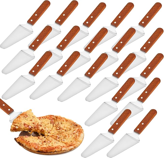 KEJJNYER 20 Pack Pizza Server Spatula, 10.2 x 2.4 Inches