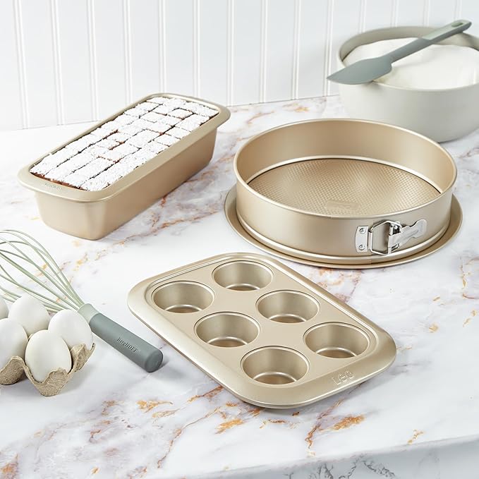 Berghoff Balance Nonstick Springform Cake Pan, 11 x 11 x 2.25, Leakproof