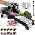 Mandoline Slicer for Kitchen, Adjustable Stainless Steel Food Slicer