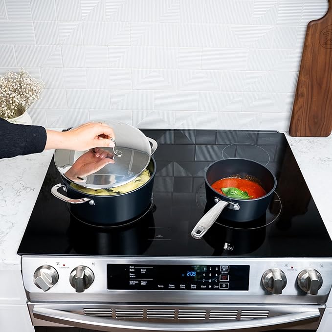 Alva Maestro 2-Quart Ceramic Nonstick Saucepan with Lid