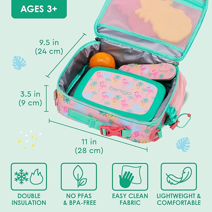 Bentgo Kids Prints Double-Insulated Reusable Lunch Bag