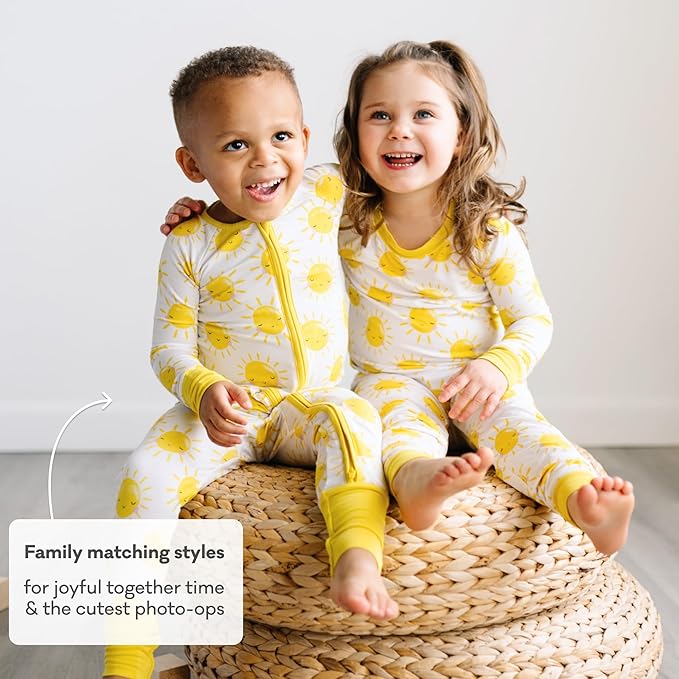 Little Sleepies Baby Pajamas, Sunshine, 18-24M