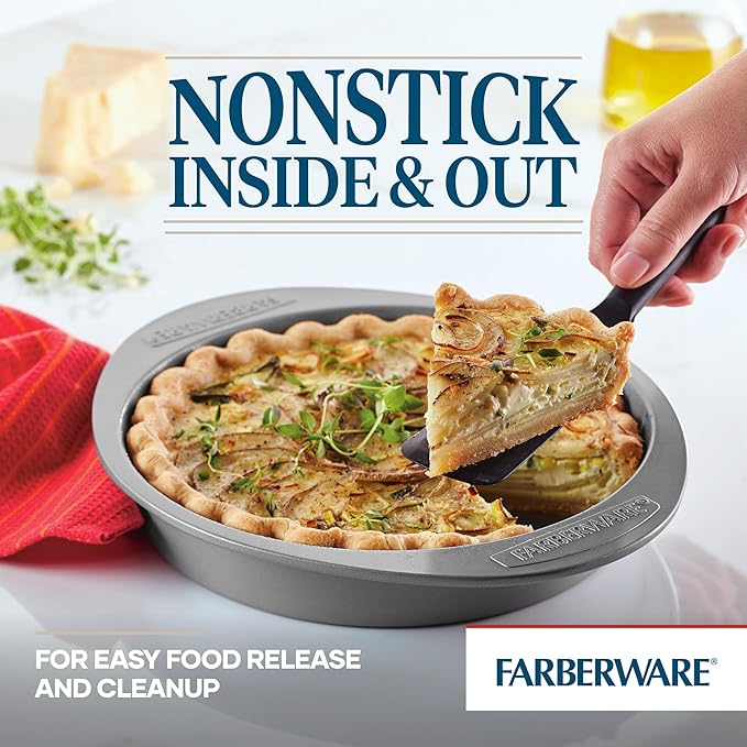 Farberware Nonstick 9-Inch Round Cake Pan, Baking Pan
