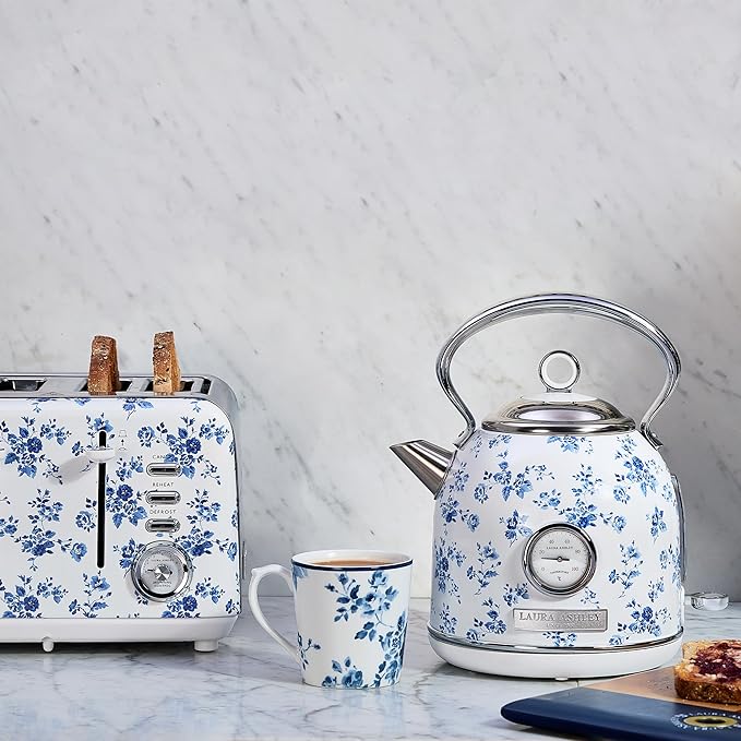 Laura Ashley Electric Kettles for Boiling Water, 1.7L Electric Tea Kettle