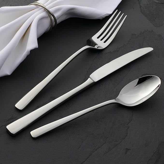 Oneida Doublet 20-Piece 18/0 Silverware Set for 4, Flatware