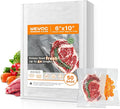 Vacuum Seal Bags for Food, Pint 6″x 10″50 Pcs, BPA Free Food saver Bags