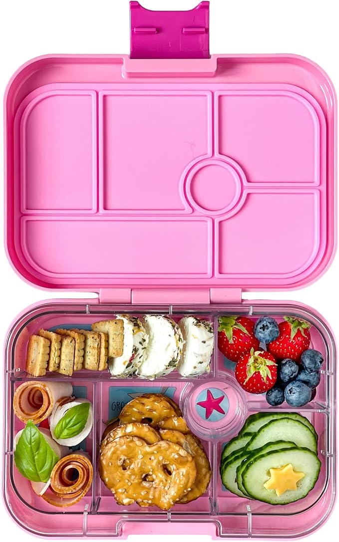 Yumbox Original Bento Lunch Box for Kids (Power Pink Unicorn)