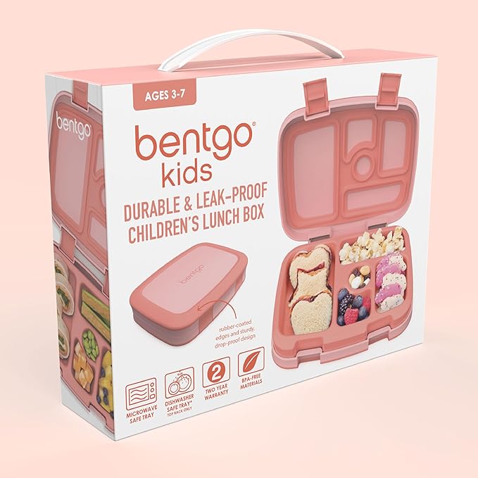 Bentgo Kids Bento-Style 5-Compartment Leak-Proof Lunch Box