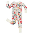 Little Sleepies Baby Christmas Pajamas, Modern & Merry, 12-18M