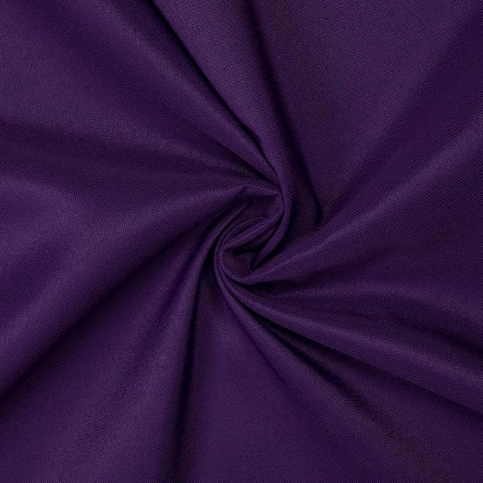 Gee Di Moda Rectangle Tablecloth - 70 x 120 Inch Purple Table Cloth for 6 or 8 Foot Rectangle Tables - Heavy Duty Washable Fabric - for Holiday Party, Dinner, Weddings, Baby Shower & Events