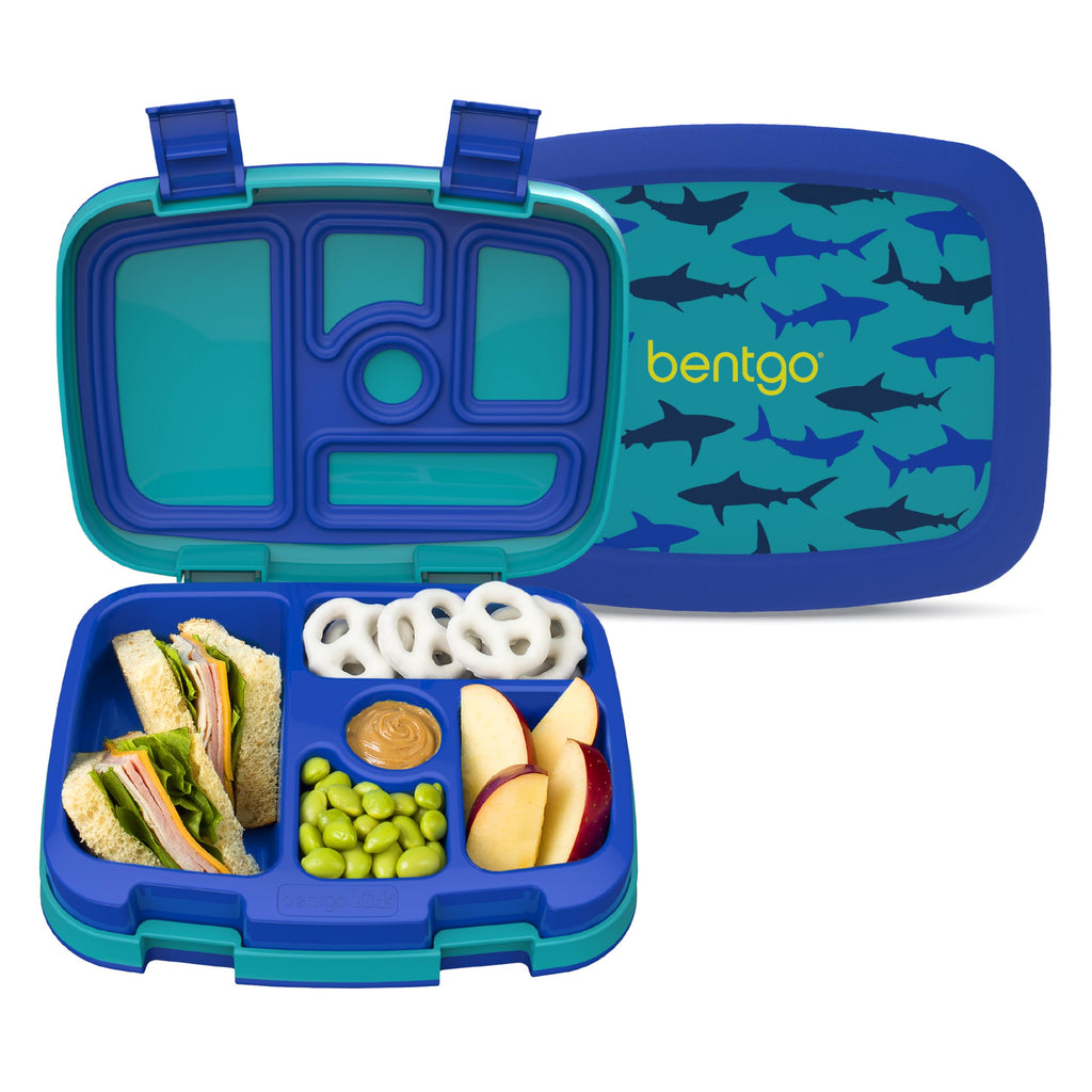Bentgo Kids Prints Leak-Proof 5-Compartment Bento-Style Kids Lunch Box