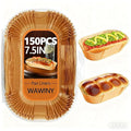 150 Pack 9x5 Inch Loaf Pan Liners, Non-Stick Parchment Paper Liners
