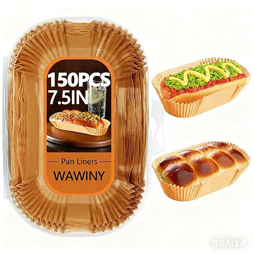 150 Pack 9x5 Inch Loaf Pan Liners, Non-Stick Parchment Paper Liners