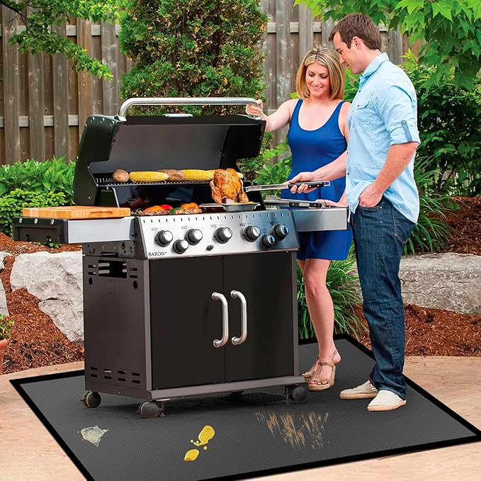 70 ×48 Inch Under Grill Mat Fit Blackstone 28in & 36in Griddle Fireproof