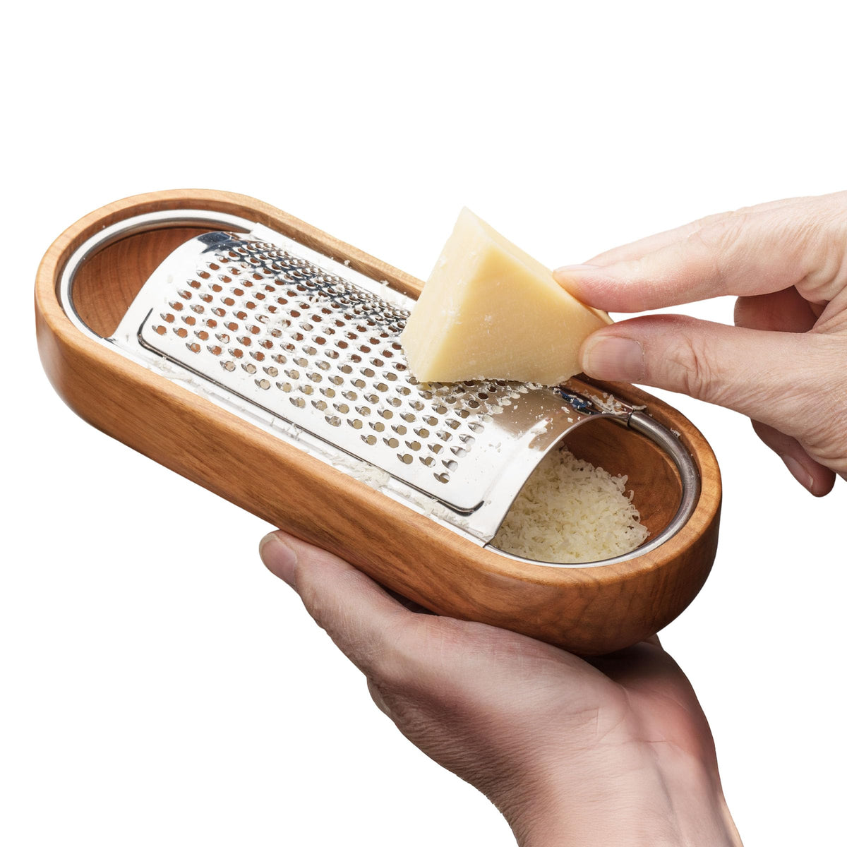 Kings County Tools Cheese Grater with Container, Italian Kitchen Gadgets