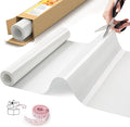 Silicone Baking Mat Roll, Non-Stick Heat Resistant Food Grade Baking Mats, Non-Slip Reusable Air Fryer Linner, Freeze Dryer Mat, Counter Mat, Oven Liner, Refrigerator Liners - 12IN x 8FT