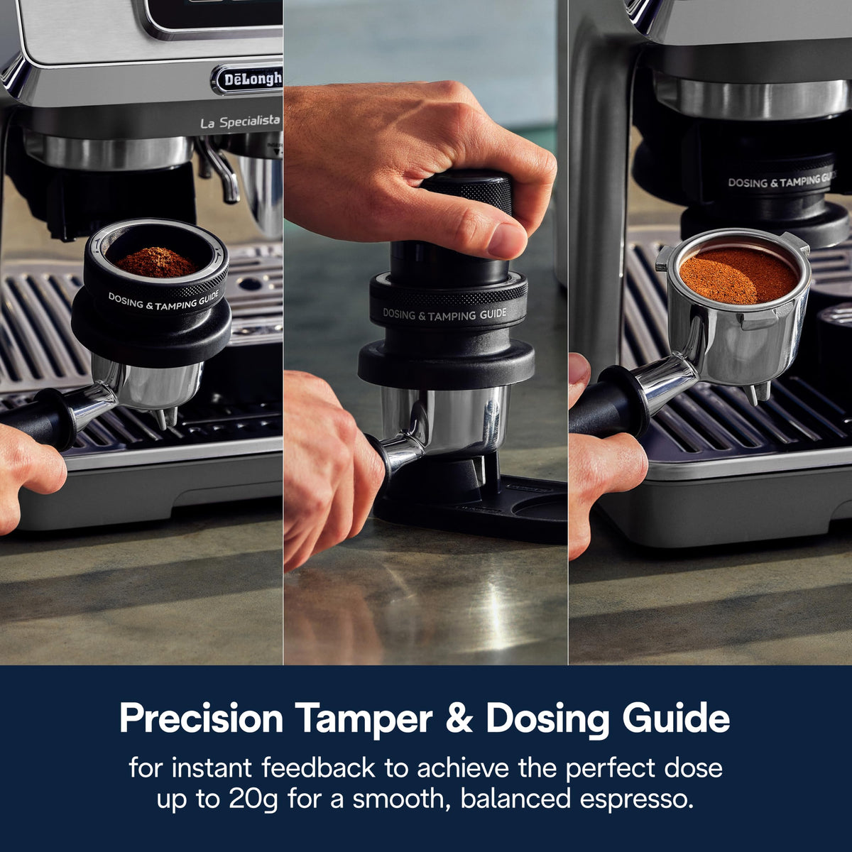 De'Longhi La Specialista Touch Espresso Machine with Coffee Grinder