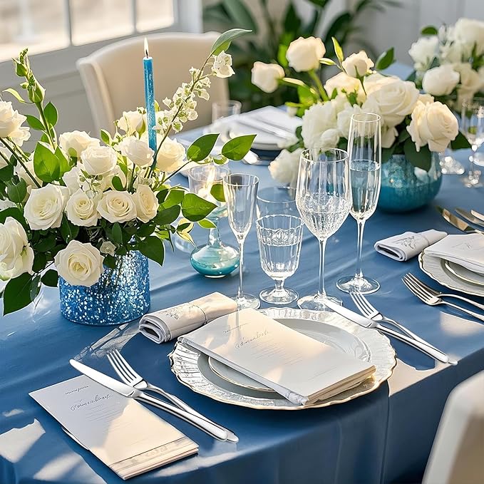 Heavy Duty Silverware Set for 6, Stainless Steel Flatware Cutlery Set