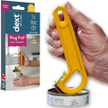 Dext - Ring Pull Can Opener, Pop Can Opener for Seniors, Arthritis, and Parkinson’s, Easy Open, Ergonomic Handle with Comfortable Grip. Perfect for Soda, Pet Food, and More (Apricot)