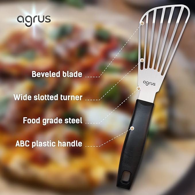 AGRUS Fish Spatula Satainless Steel (10.5 inches)