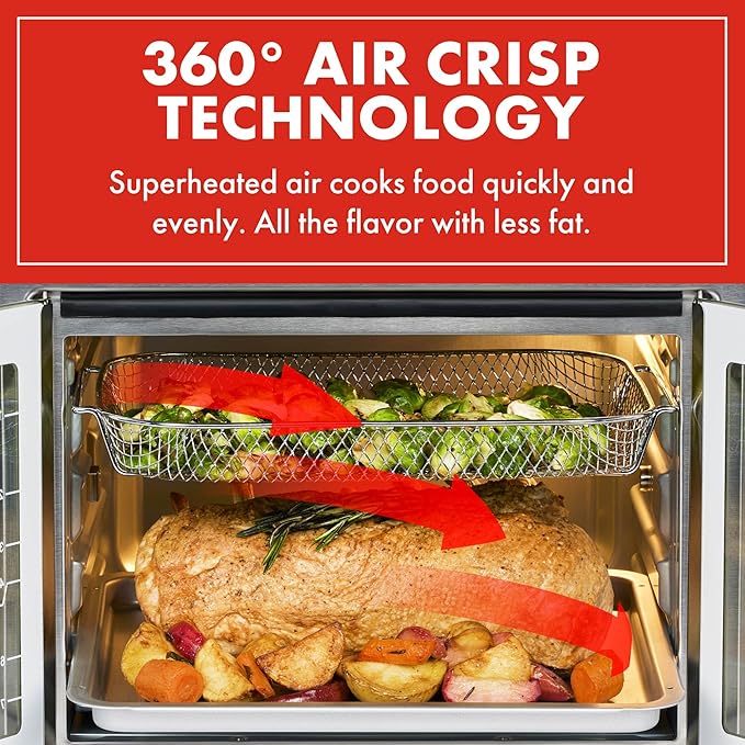 Emeril Lagasse 26QT French Door Multi-Function Air Fryer Toaster Oven