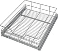 Pull Out Cabinet Organizer 15" W X 22" D, Chromed, Full Slide Out Drawers