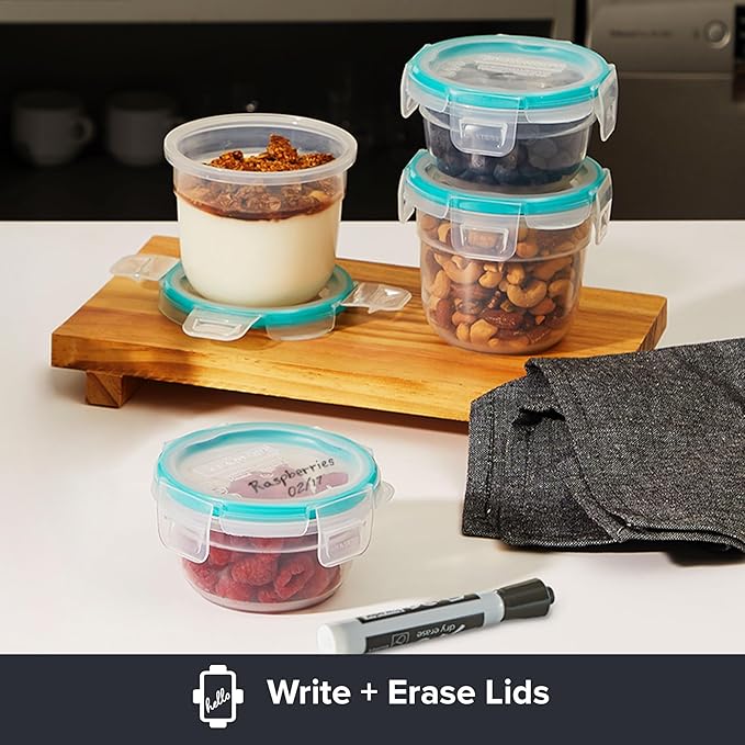 Snapware Plastic Total Solution (16-Piece) Food Storage Containers Set