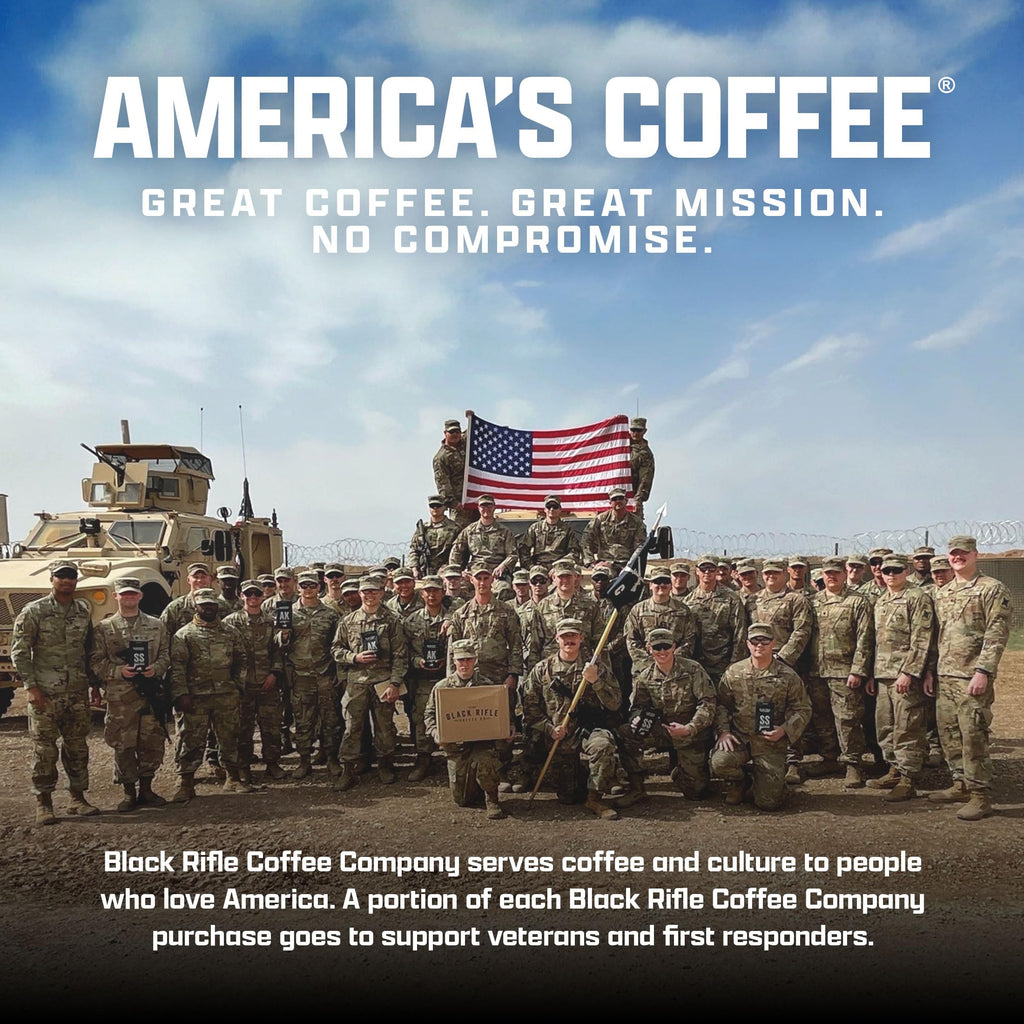 Black Rifle Coffee Dark Roast Whole Bean Coffee Espresso Mule 11 oz