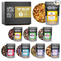 Tiesta Tea - Top 8 Favorites Sampler Set, Loose Leaf, Up to 80 Cups