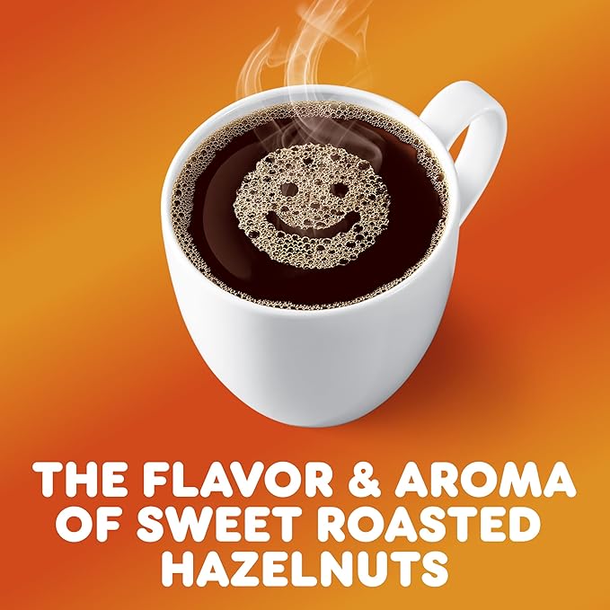 Dunkin’ Hazelnut Artificially Flavored Coffee, Keurig K-Cup Pods, 88 Count