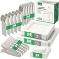 300 Pcs Biodegradable Paper Plates Set Disposable Dinnerware
