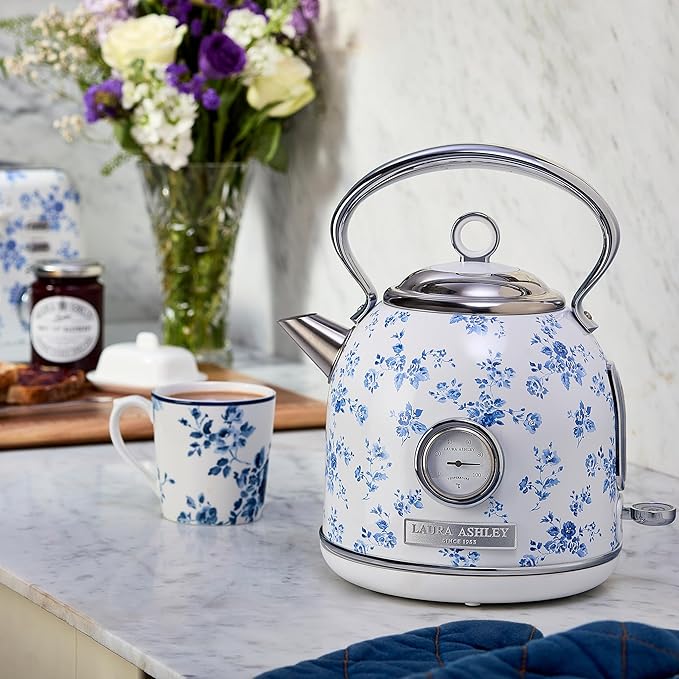 Laura Ashley Electric Kettles for Boiling Water, 1.7L Electric Tea Kettle