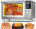 Nuwave Bravo Pro Smart Toaster Oven Countertop, True Air Fryer Combo