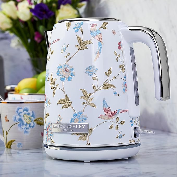 Laura Ashley Electric Kettles for Boiling Water, 1.7L Electric Tea Kettle