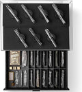 Holme & Hadfield 30 Knife Wooden Pocket Knife Display Case with Drawer