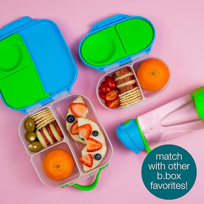 b.box Snack Box, Snack Containers for Kids, Kids Lunch Box, Toddler Snacks