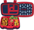 Bentgo Kids Prints Leak-Proof 5-Compartment Bento-Style Kids Lunch Box