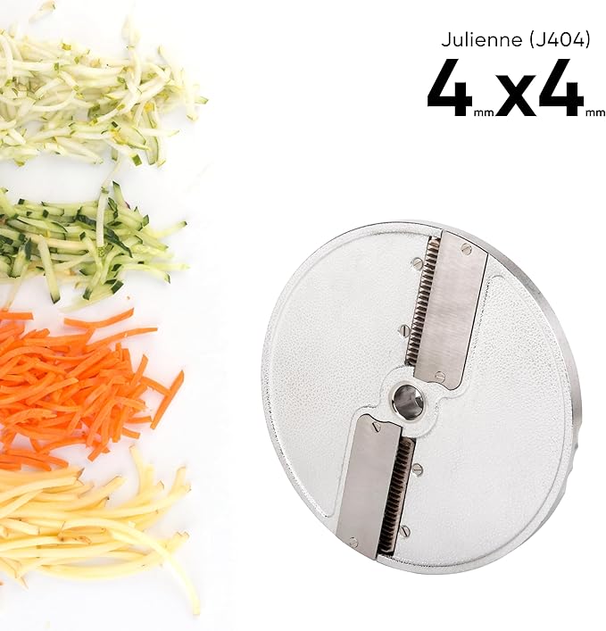 TK Vegetable Chopper Disc - Julienne 4mm - For 550W & 750W TK Veg Cutters