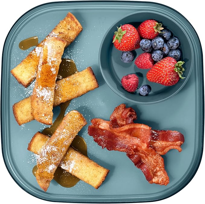 madesmart Dipware Dinner Plate, Midnight