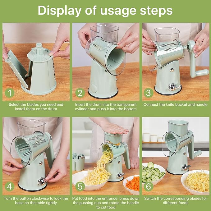 Cujui Rotary Cheese Grater