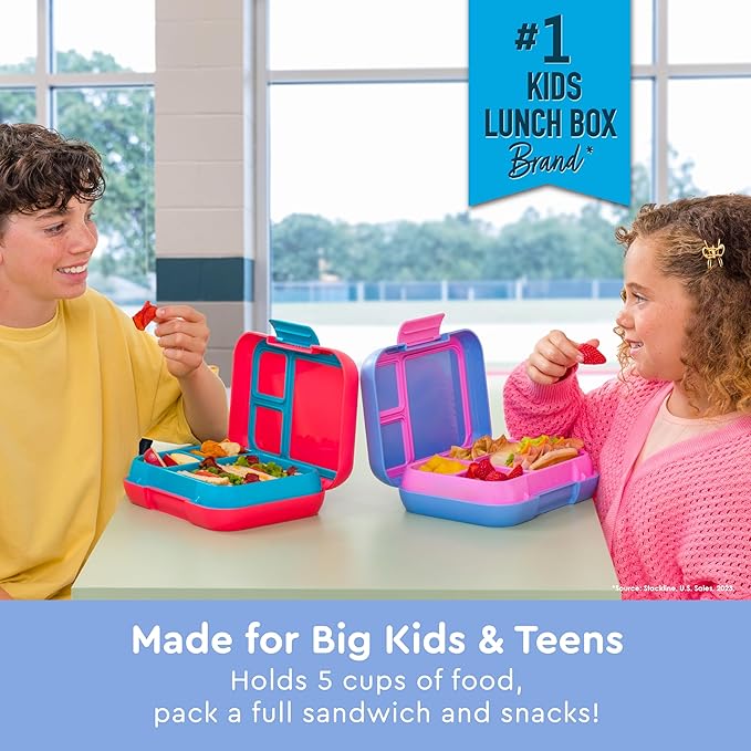 Bentgo Pop Leak-Proof 3-4 Compartment Bento-Style Lunch Box