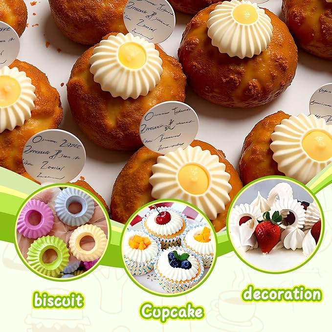 Suuker Sultan Tube Piping Tips Set, Stainless Steel